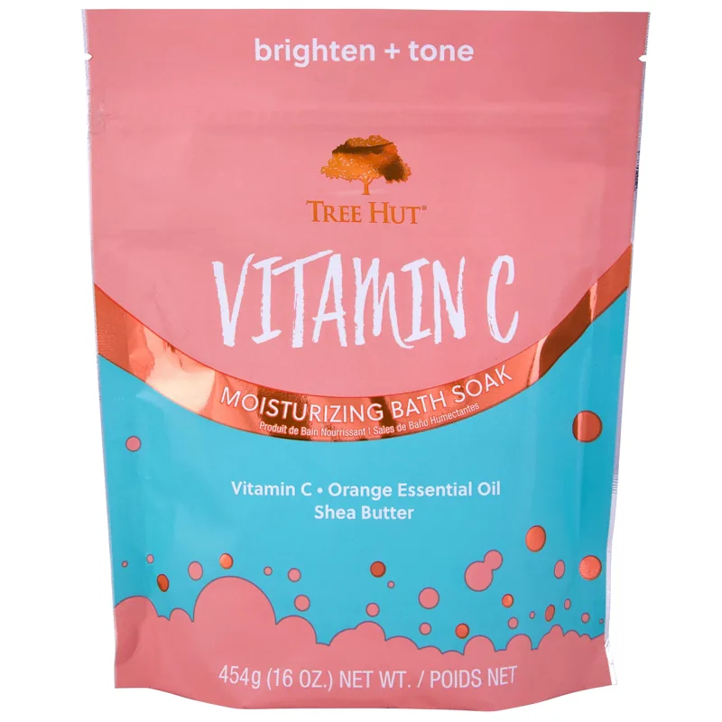 Tree Hut Vitamin C Bath Soak, Brightening and Hydrating