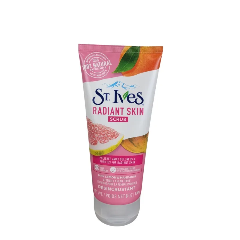 St. Ives Radiant Skin Scrub Pink Lemon & Mandarin