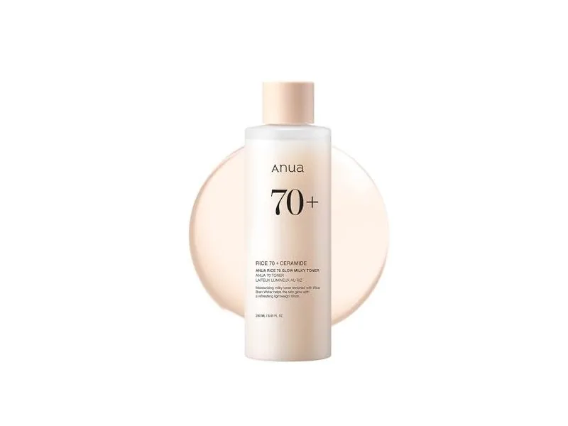 Anua 70 Rice + Ceramide Glow Milky Toner