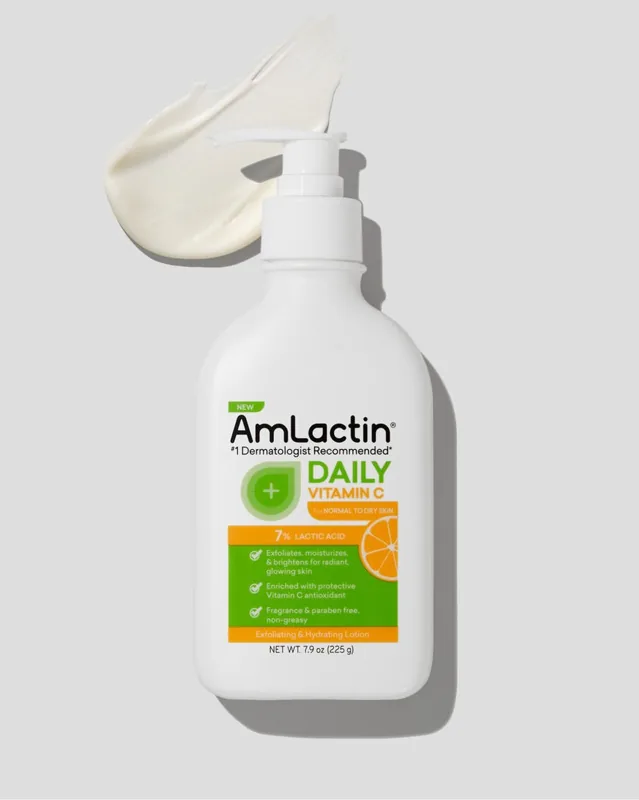 AmLactin Daily Vitamin C Lotion with 7% Lactic Acid 225g