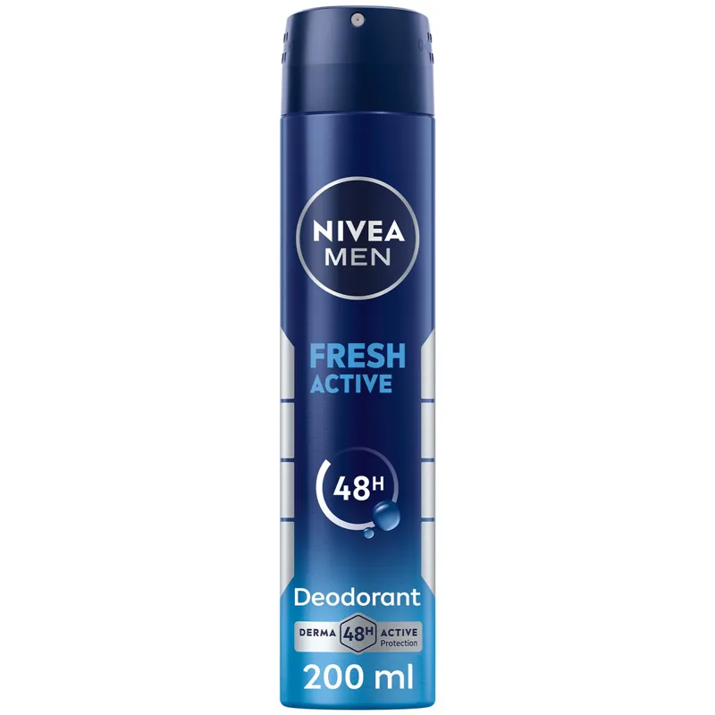 Nivea Men Fresh Active Body Spray 200ml