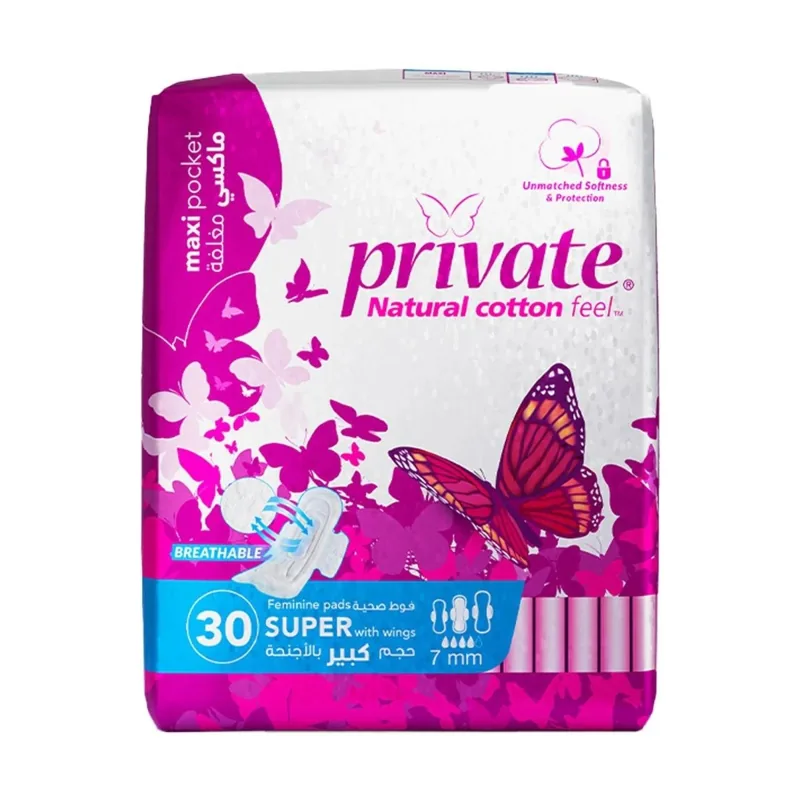 Private Super Feminine Pads