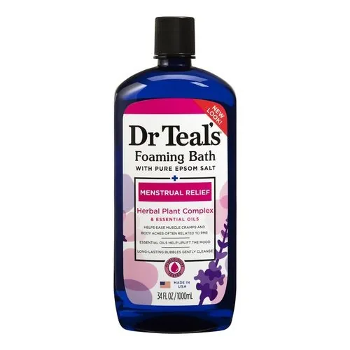 Dr Teal's Epsom Salt Foam Bath Menstrual Relief 1000ml