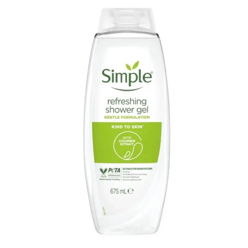 Simple Refreshing Shower Gel 675ml