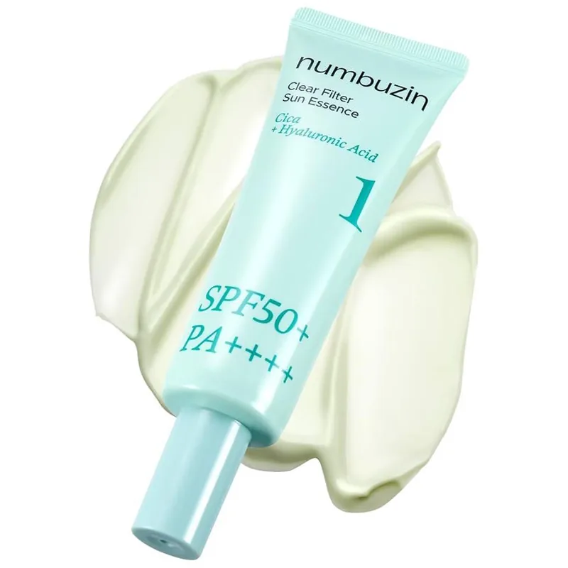 Numbuzin Clear Filter Sun Essence Cica + Hyaluronic Acid